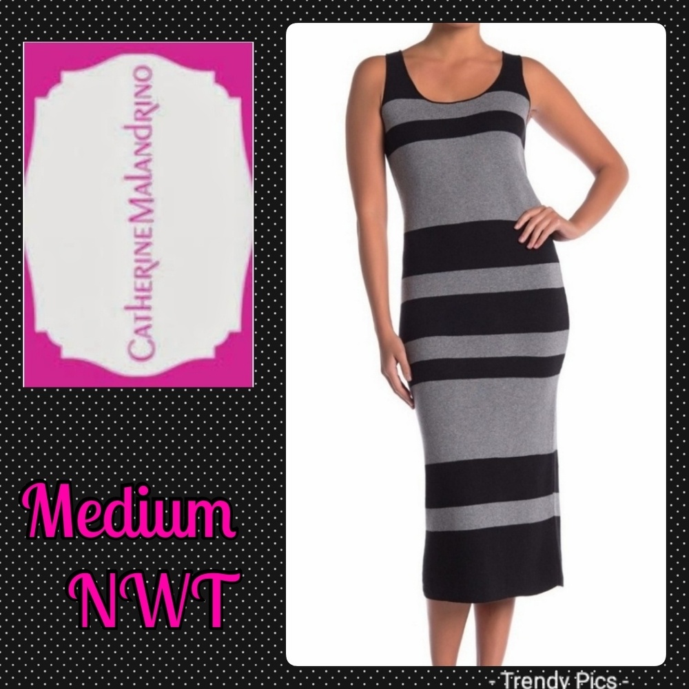 Catherine Malandrino Scoop Sleeveless Dress NWT